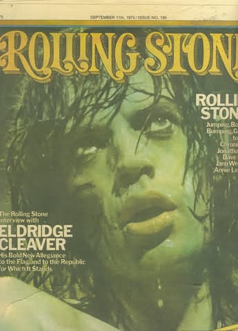 Rolling Stone # 195 magazine back issue Rolling Stone magizine back copy 