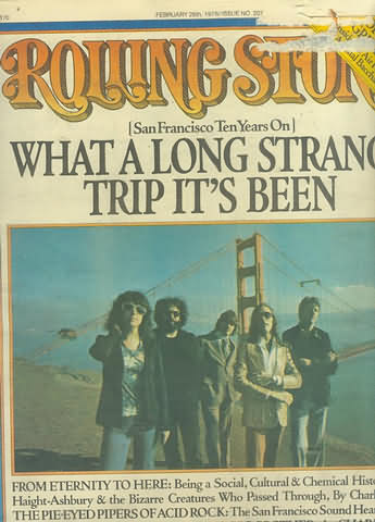 Rolling Stone # 207 magazine back issue Rolling Stone magizine back copy 