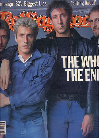 Rolling Stone # 382 magazine back issue Rolling Stone magizine back copy 
