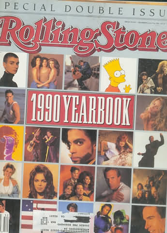Rolling Stone # 593 magazine back issue Rolling Stone magizine back copy 