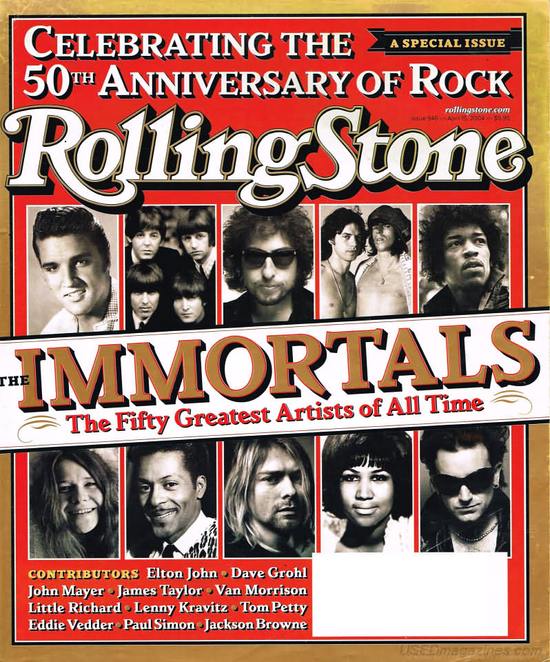 Rolling Stone # 946 magazine back issue Rolling Stone magizine back copy 