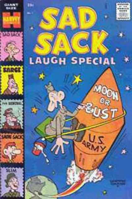 Sad Sack Laugh Special Comic Book Back Issues of Superheroes by A1Comix