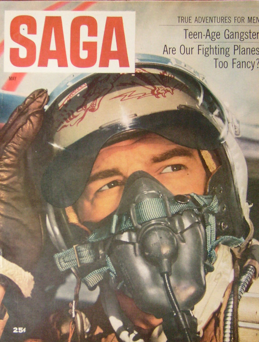 Saga May 1953 magazine back issue Saga magizine back copy 