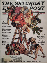 Saturday Evening Post November/December 1993 magazine back issue cover image