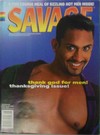 Savage Male # 28 magazine back issue cover image