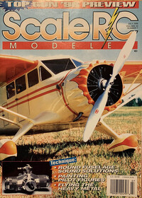 Scale R/C Modeler July 1996 magazine back issue cover image