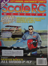 Scale R/C Modeler February 1997 magazine back issue