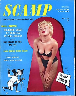 Scamp July 1957 magazine back issue Scamp magizine back copy 