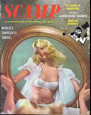 Scamp September 1957 magazine back issue Scamp magizine back copy 