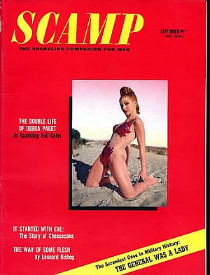 Scamp September 1958 magazine back issue Scamp magizine back copy 