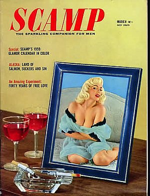 Scamp March 1959 magazine back issue Scamp magizine back copy 