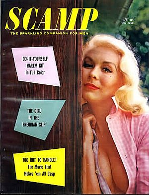 Scamp September 1960 magazine back issue Scamp magizine back copy 