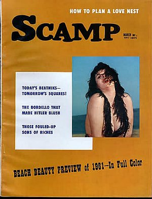 Scamp March 1961 magazine back issue Scamp magizine back copy 
