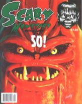 Scary Monsters # 50 magazine back issue Scary Monsters magizine back copy 