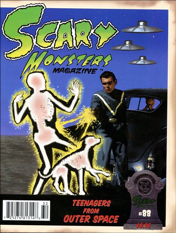 Scary Monsters # 88 magazine back issue Scary Monsters magizine back copy 