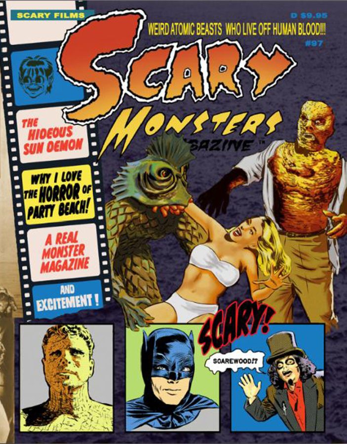 Scary Monsters # 97 magazine back issue Scary Monsters magizine back copy 