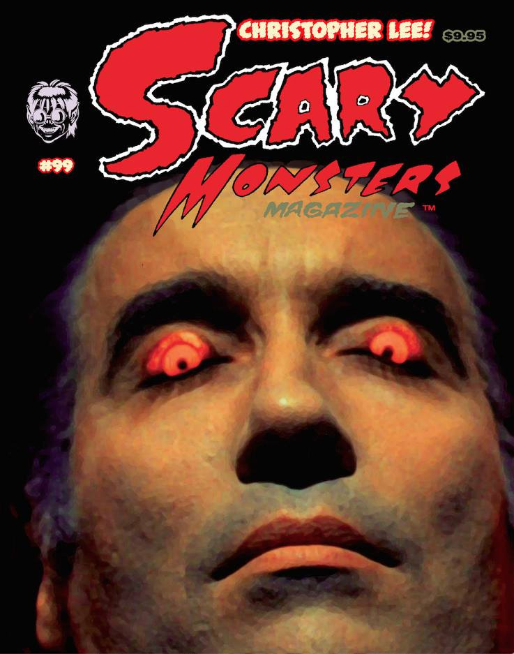 Scary Monsters # 99 magazine back issue Scary Monsters magizine back copy 