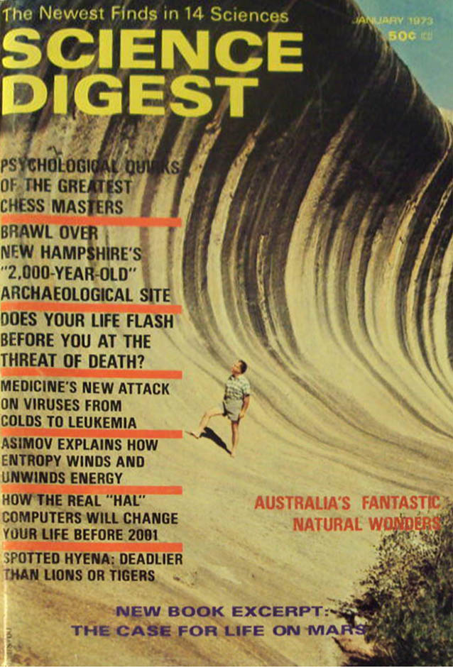 Science Digest Magazine Back Issues Year 1973 Archive