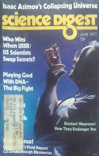 Isaac Asimov magazine cover appearance Science Digest June 1977
