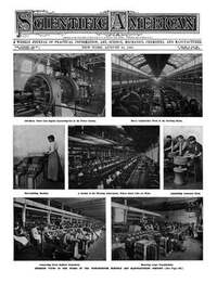 Scientific American August 1901 Magazine Back Copies Magizines Mags