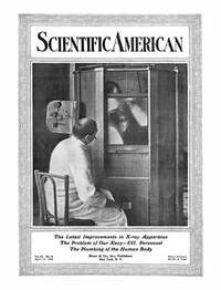 Scientific American April 1914 magazine back issue cover image
