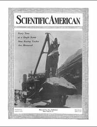 Scientific American August 1914 magazine back issue cover image