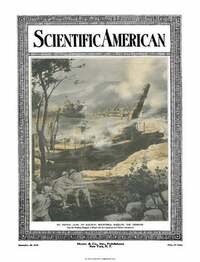 Scientific American September 1916 magazine back issue cover image