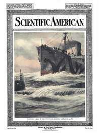Scientific American March 1918 Magazine Back Copies Magizines Mags