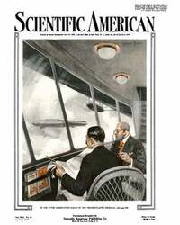 Scientific American April 1919 magazine back issue cover image