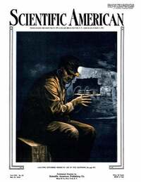 Scientific American May 1919 magazine back issue cover image