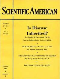 Scientific American October 1933 Magazine Back Copies Magizines Mags