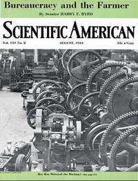 Scientific American August 1934 Magazine Back Copies Magizines Mags