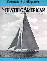 Scientific American September 1934 Magazine Back Copies Magizines Mags