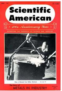 Scientific American April 1945 Magazine Back Copies Magizines Mags
