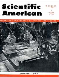 Scientific American October 1946 Magazine Back Copies Magizines Mags