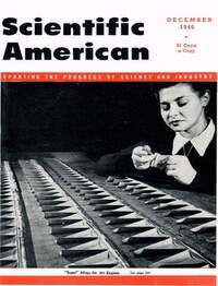 Scientific American December 1946 Magazine Back Copies Magizines Mags