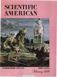Scientific American February 1949 Magazine Back Copies Magizines Mags