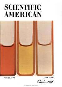 Scientific American October 1966 Magazine Back Copies Magizines Mags