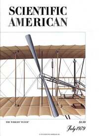 Scientific American July 1979 magazine back issue cover image
