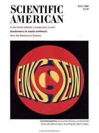 Scientific American July 1988 magazine back issue cover image