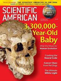 Scientific American December 2006 magazine back issue cover image