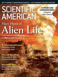 Scientific American May 2007 magazine back issue cover image