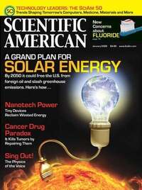 Scientific American January 2008 Magazine Back Copies Magizines Mags