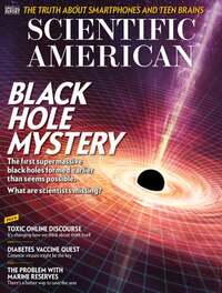 Scientific American February 2018 magazine back issue cover image