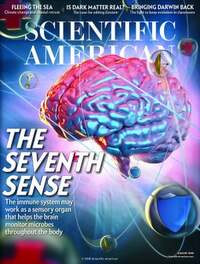 Scientific American August 2018 magazine back issue cover image