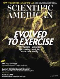 Scientific American January 2019 magazine back issue cover image