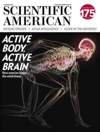 Scientific American January 2020 magazine back issue cover image