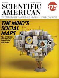 Scientific American February 2020 magazine back issue cover image
