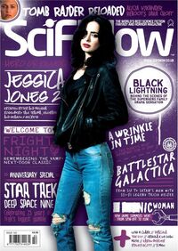 Alicia Vikander magazine cover appearance SciFiNow # 142