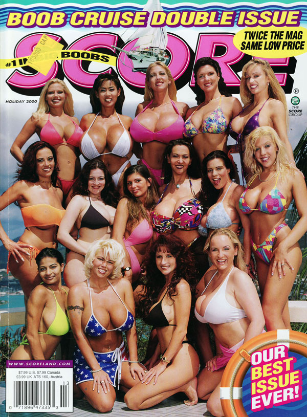Score Holiday 2000 magazine back issue Score magizine back copy score magazine back issues, teen tit wonder, more new girls big busty girls, large tits, issue 2000